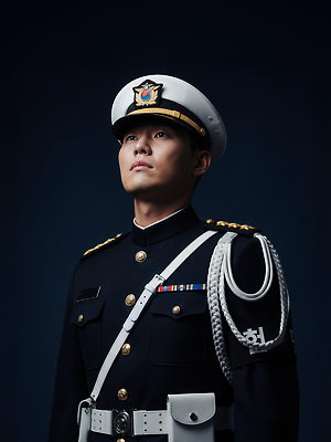 JPG 편집이미지 옷 남자 유니폼 앞모습 장식 군인 군복 국군의날 의료성형뷰티 편집실사 AI인물포토 AI콘텐츠 직업 뷰포인트 사람 CG 국군 파일형식 법정기념일 AI포토