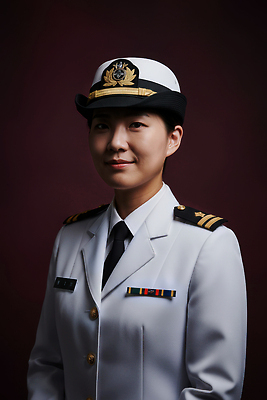 JPG 편집이미지 옷 백그라운드 유니폼 앞모습 군인 군복 리더 해군 국군의날 단정 어두운색 의료성형뷰티 편집실사 AI인물포토 AI콘텐츠 직업 뷰포인트 컨셉 군대 CG 국군 파일형식 법정기념일 AI포토