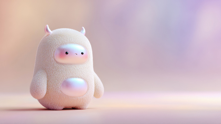 JPG 편집이미지 캐릭터 디자인 예술 컬러 백그라운드 상상 3D캐릭터 표정 장난감 귀여움 부드러움 몬스터 편집3D AI컴퓨터그래픽 AI콘텐츠 컨셉 3D 감각 파일형식