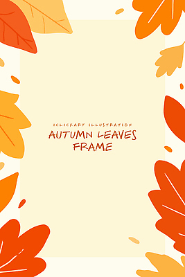 디자인 계절 백그라운드 단풍 일러스트 자연 프레임 따뜻함 풍경 장식 노란색 표현 감성 소통 뷰티풀 색감 국내일러스트 AI파일 컬러 컨셉 잎 생태계 파일형식 벡터