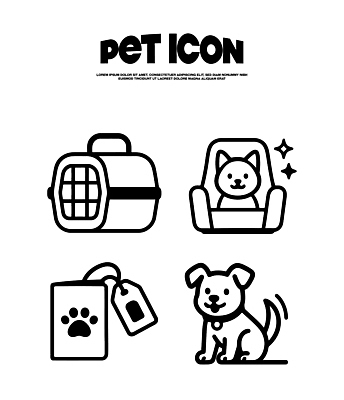 동물 디자인 일러스트 반려동물 꼬리표 캐리어 고양이 강아지 안락의자 국내일러스트 AI파일 의자 포유류 라벨 여행가방 개 파일형식 벡터
