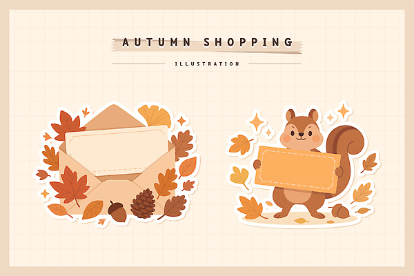 동물 디자인 계절 표지 컬러 단풍 낙엽 일러스트 모션 자연 풍경 일상 쇼핑 소풍 즐거움 오브젝트 다람쥐 국내일러스트 AI파일 감정 잎 라이프 야외활동 설치류 생태계 파일형식 벡터