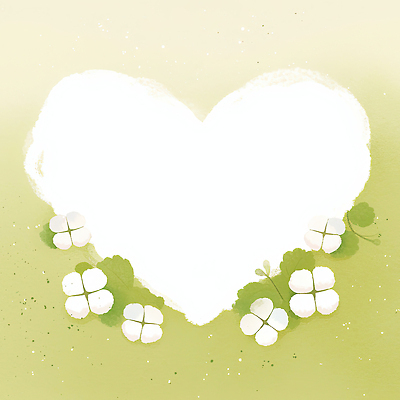 JPG 디자인 예술 백그라운드 일러스트 자연 사랑 일상 초록색 유행 하트 행운 네잎클로버 비밀 심볼 순수 감성 소원 조화 뷰티풀 창의성 국내일러스트 AI일러스트 AI콘텐츠 모양 식물 감정 컬러 컨셉 라이프 클로버 생태계 파일형식