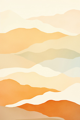 JPG 모양 디자인 감정 예술 컬러 백그라운드 일러스트 자연 따뜻함 풍경 평화 편안함 부드러움 조화 뷰티풀 스타일 산맥 국내일러스트 AI일러스트 AI콘텐츠 컨셉 산 감각 생태계 파일형식