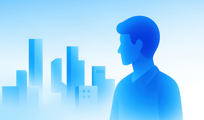 JPG 남자 백그라운드 생각 일러스트 자연 사람 풍경 건물 일상 라이프 고요 관찰 도시 고독 모던 스카이라인 뷰티풀 국내일러스트 AI일러스트 AI콘텐츠 건축물 감정 모션 생활 생태계 파일형식