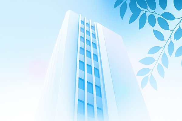 JPG 디자인 건축 감정 창 야경 일러스트 자연 하늘 나뭇잎 서기 풍경 여름 파란색 빛 햇빛 고층빌딩 도시 뷰티풀 청명 경관 국내일러스트 AI일러스트 AI콘텐츠 계절 무기 컬러 잎 모션 빌딩 태양 야간 생태계 파일형식 풍경_경치