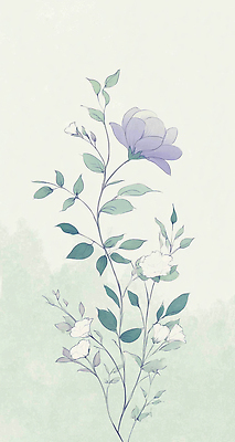 JPG 식물 꽃 컬러 잎 일러스트 자연 생명 회화 풍경 평화 정원 봄 우아함 그림 소재 부드러움 뷰티풀 디테일 국내일러스트 AI일러스트 AI콘텐츠 계절 컨셉 말하기 감각 생태계 파일형식