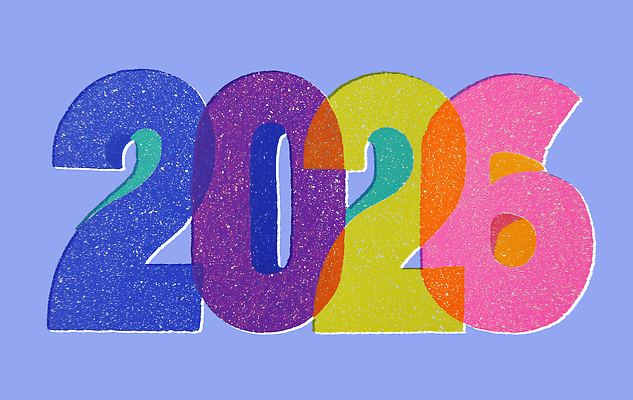 PSD 디자인 예술 컬러 백그라운드 일러스트 미래 새해 타이포그라피 그래픽 숫자 축제 표현 모던 시작 밝은색 창의성 2026년 국내일러스트 문자 컨셉 연도 파일형식