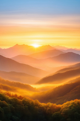JPG 편집이미지 컬러 자연 하늘 산 풍경 빛 태양 평화 황혼 일몰 저녁 숲 뷰티풀 경관 편집실사 AI포토 AI콘텐츠 자연요소 컨셉 노을 야간 CG 생태계 파일형식