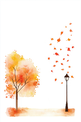 JPG 나무 계절 공원 감정 컬러 단풍 낙엽 잎 가로등 일러스트 자연 바람 나뭇잎 풍경 가을 떨어짐 남색 장면 뷰티풀 국내일러스트 AI일러스트 AI콘텐츠 자연요소 식물 공공시설 컨셉 날씨 생태계 파일형식