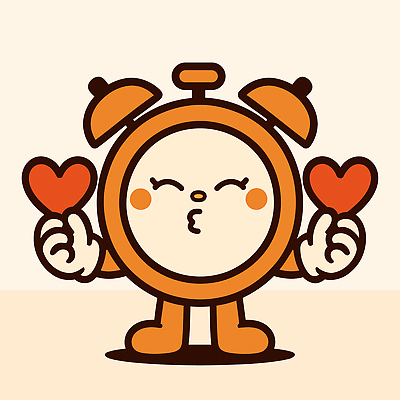 캐릭터 손 디자인 행복 감정 어린이 컬러 일러스트 사랑 귀여움 자명종 하트 표현 타이머 긍정적 디지털아트 일러캐릭터 AI파일 모양 시계 컨셉 사람 신체부위 알람 파일형식 벡터