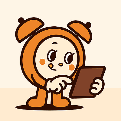 캐릭터 디자인 일러스트 모션 아파트 기술 실내 미소 일상 태블릿 귀여움 디지털 주황색 자명종 유머 편안함 즐거움 상상력 조작 창의성 상호작용 일러캐릭터 AI파일 감정 시계 컬러 컨셉 주택 표정 내부 라이프 전자제품 스마트기기 알람 감각 파일형식 벡터