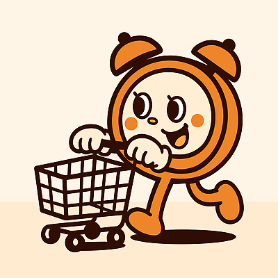 캐릭터 손 디자인 컬러 백그라운드 일러스트 모션 미소 쇼핑 귀여움 카트 자명종 표현 즐거움 오브젝트 북극곰 마트 일러캐릭터 AI파일 감정 시계 컨셉 곰 표정 신체부위 상점 알람 파일형식 벡터