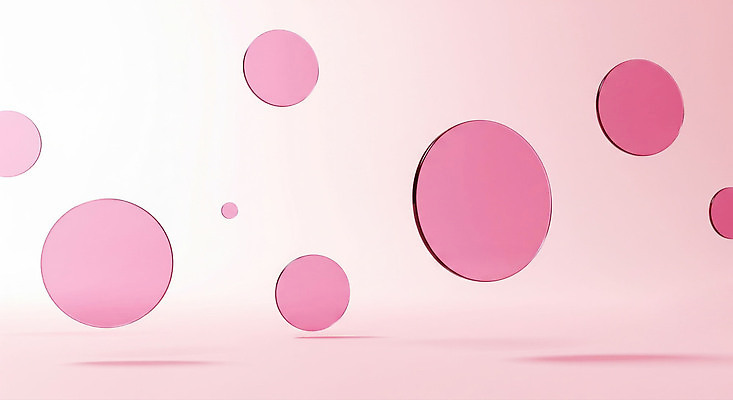 JPG 모양 편집이미지 디자인 여유 분홍색 컬러 백그라운드 그래픽 평화 원형 편안함 그림 부드러움 이미지편집 AI컴퓨터그래픽 AI콘텐츠 도형 감정 컨셉 감각 파일형식