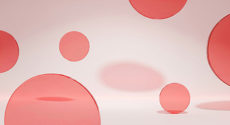 JPG 모양 편집이미지 디자인 예술 백그라운드 추상 장식 빨간색 원형 부자 크기 모던 기하학 깊이 이미지편집 AI컴퓨터그래픽 AI콘텐츠 도형 컬러 컨셉 무늬 파일형식