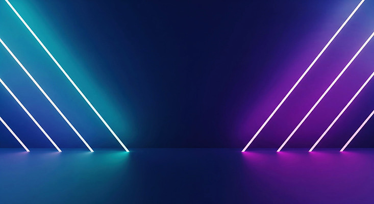 JPG 편집이미지 디자인 예술 컬러 백그라운드 패턴 조명 빛 공간 분위기 네온 대칭 창의성 디지털아트 이미지편집 AI컴퓨터그래픽 AI콘텐츠 컨셉 무늬 파일형식