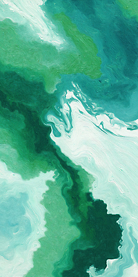 JPG 모양 디자인 감정 예술 컬러 백그라운드 일러스트 자연 추상 회화 초록색 파란색 평화 그림 질감 웨이브 예술가 마블링 차분 국내일러스트 AI일러스트 AI콘텐츠 컨셉 무늬 말하기 생태계 파일형식