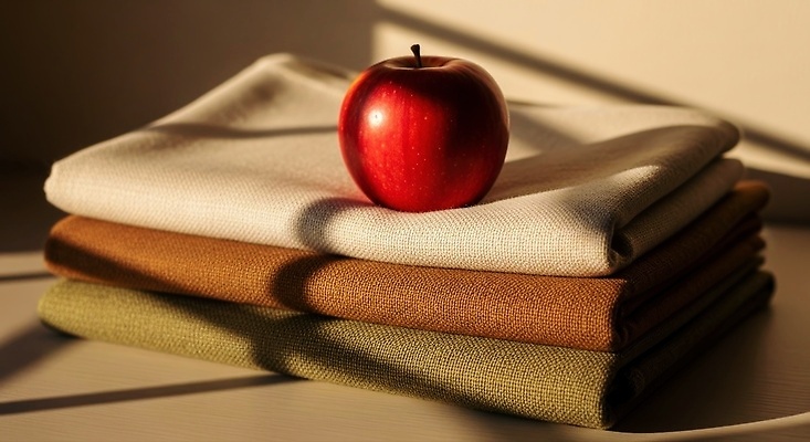 JPG 편집이미지 컬러 주택 생활 인테리어 사과 편안함 배열 오브젝트 조화 오후 편집실사 AI포토 AI콘텐츠 디자인 과일 건물 감각 CG 파일형식