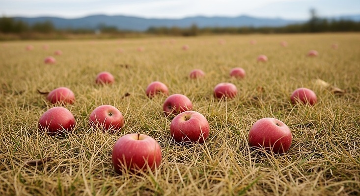 JPG 편집이미지 농업 과일 자연 하늘 풍경 초원 농장 갈색 수확 시골 사과 저녁 편집실사 AI포토 AI콘텐츠 산업 컬러 야간 CG 생태계 파일형식