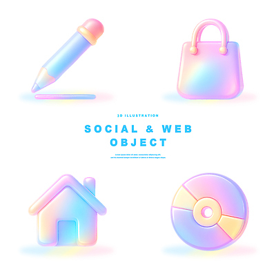 PSD 아이콘 상징 컬러 그래픽 3D아이콘 3D 디지털 모던 작업도구 편리함 소셜미디어 웹디자인 창의성 컨셉 도구 디지털합성 파일형식