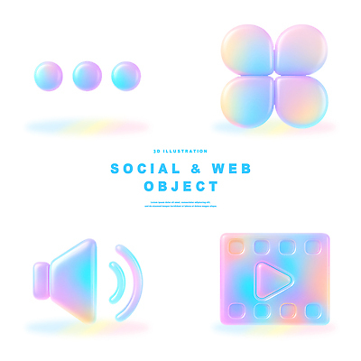 모양 PSD 아이콘 컬러 버튼 그래픽 3D아이콘 디지털 매력적 투명 모던 소셜미디어 웹디자인 컨셉 파일형식