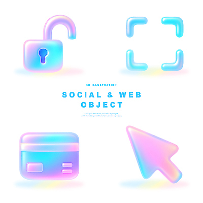 모양 PSD 아이콘 디자인 화살표 컬러 자물쇠 기술 그래픽 3D아이콘 3D 디지털 사각형 웹 소셜미디어 그라디언트 도형 인터넷 디지털합성 파일형식