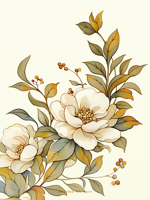 PSD 식물 디자인 꽃 예술 컬러 백그라운드 패턴 일러스트 자연 장식 여름 흰색 엽서 부드러움 감성 뷰티풀 국내일러스트 계절 컨셉 무늬 감각 편지 생태계 파일형식