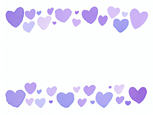 JPG 디자인 컬러 백그라운드 패턴 일러스트 사랑 그래픽 장식 보라색 하트 포근함 크기 그림 심플 초대장 감성 뷰티풀 국내일러스트 AI일러스트 AI콘텐츠 모양 감정 컨셉 무늬 카드_감사 감각 파일형식