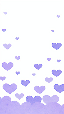 JPG 디자인 감정 백그라운드 패턴 일러스트 벽지 사랑 그래픽 보라색 하트 분위기 그림 심플 부드러움 감성 뷰티풀 국내일러스트 AI일러스트 AI콘텐츠 모양 컬러 컨셉 무늬 감각 파일형식