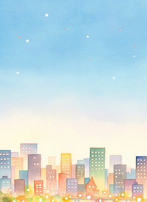 JPG 별 컬러 야경 일러스트 가족 하늘 거리 아파트 풍경 잔디 건물 일상 라이프 빛 노을 고요 도시 저녁 소음 시민 국내일러스트 AI일러스트 AI콘텐츠 자연요소 식물 건축물 관계 주택 생활 소리 야간 국민 파일형식 풍경_경치