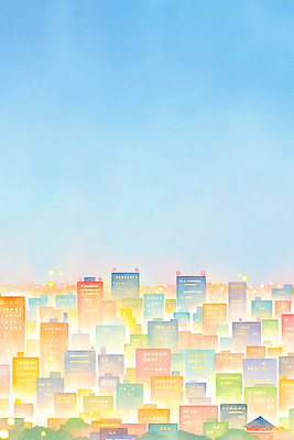 JPG 컬러 하늘색 백그라운드 야경 일러스트 자연 하늘 아침 풍경 건물 평화 일출 고층빌딩 도시 분위기 모던 비전 조화 스카이라인 국내일러스트 AI일러스트 AI콘텐츠 주간 건축물 컨셉 빌딩 파란색 노을 야간 생태계 파일형식 풍경_경치