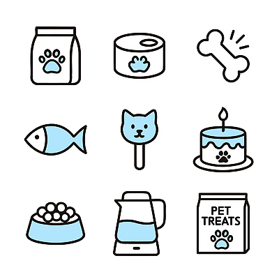 아이콘 해바라기 디저트 건강 사랑 반려동물 고양이 강아지 상품 주식 먹이 연습 펫케어 2D아이콘 AI파일 동물 꽃 감정 음식 포유류 관리 금융 개 파일형식 벡터