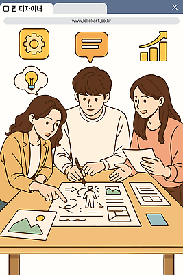 일러스트 아침 협력 대화 그래픽 토론 스케치 기획 문제해결 웹디자인 창의성 프로젝트 브레인스토밍 국내일러스트 AI파일 주간 말하기 미술 파일형식 벡터