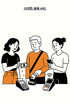 돈 일러스트 기술 대화 일상 금융 친구 스마트폰 쇼핑 상점 선택 소비 상품 고객 서비스 결제 방법 상호작용 국내일러스트 AI파일 컨셉 관계 말하기 라이프 경제 핸드폰 스마트기기 재산 파일형식 벡터