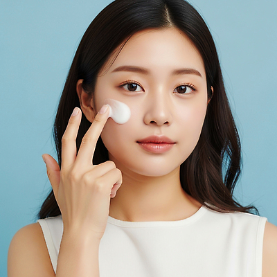 JPG 편집이미지 여자 일상 뷰티 청결 화장품 세수 피부 피부관리 스킨케어 모공 세안제 의료성형뷰티 편집실사 AI인물포토 AI콘텐츠 사람 라이프 신체부위 위생 CG 세안용품 파일형식 AI포토