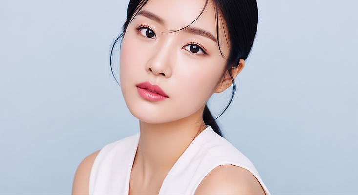 JPG 편집이미지 여자 포즈 백그라운드 미소 화장 뷰티 카메라 촬영 표현 피부 화사함 스킨케어 의료성형뷰티 스타일 편집실사 AI인물포토 AI콘텐츠 컨셉 표정 사람 신체부위 전자제품 CG 파일형식 AI포토