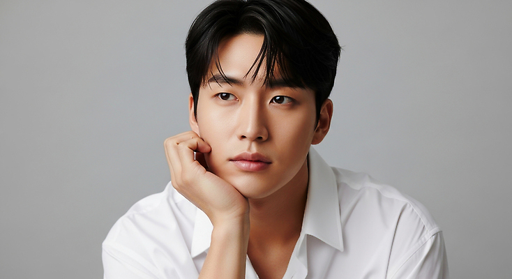 JPG 편집이미지 손 남자 포즈 백그라운드 앉기 평화 사진촬영 분위기 턱 의료성형뷰티 스타일 편집실사 AI인물포토 AI콘텐츠 컨셉 모션 사람 신체부위 촬영 CG 파일형식 AI포토