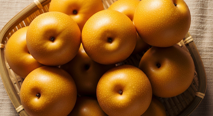 JPG 편집이미지 음식 컬러 과일 자연 식탁 건강 농작물 바구니 수확 신선 배 달콤 맛있는 편집실사 AI포토 AI콘텐츠 농업 탁자 맛 CG 생태계 파일형식