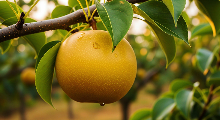 JPG 편집이미지 곤충 잎 농업 과일 자연 여름 햇빛 농장 노란색 수확 배 과수원 원예 배나무 편집실사 AI포토 AI콘텐츠 나무 식물 동물 계절 산업 컬러 취미 태양 CG 생태계 파일형식