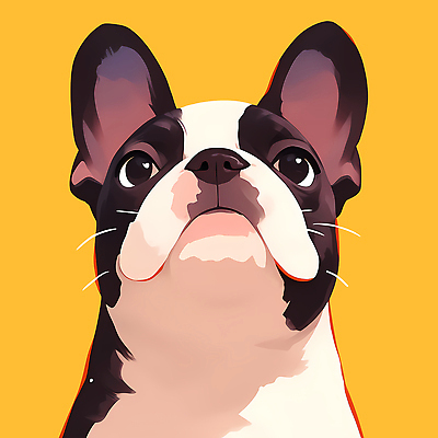 PSD 동물 감정 반려견 얼굴 포즈 백그라운드 일러스트 털 반려동물 노란색 귀여움 개 강아지 포근함 귀 왕국 프렌치불독 국내일러스트 컬러 컨셉 포유류 신체부위 감각 불독 파일형식