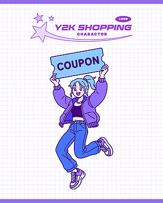 캐릭터 여자 패션 컬러 포즈 백그라운드 일러스트 쇼핑 청춘 달리기 귀여움 기쁨 청바지 표현 머리띠 스니커즈 즐거움 쿠폰 격자 스타일 일러캐릭터 AI파일 감정 운동화 컨셉 무늬 장신구 바지 모션 사람 파일형식 벡터