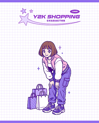 캐릭터 디자인 여자 패션 문화 컬러 백그라운드 가방 일러스트 표정 소녀 그래픽 쇼핑 유행 즐거움 그림 감성 스타일 일러캐릭터 AI파일 잡화 감정 어린이 컨셉 사람 파일형식 벡터