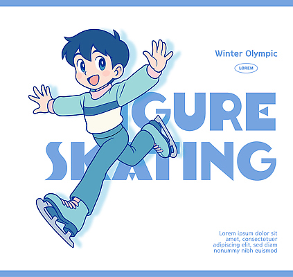 스포츠 겨울 일러스트 청소년 겨울스포츠 기술 경기 소년 운동 얼음 경쟁 스케이트 피겨스케이팅 연습 즐거움 회전 액티비티 일러캐릭터 AI파일 자연요소 캐릭터 계절 남자 감정 어린이 스포츠용품 컨셉 건강 사람 스케이팅 파일형식 벡터