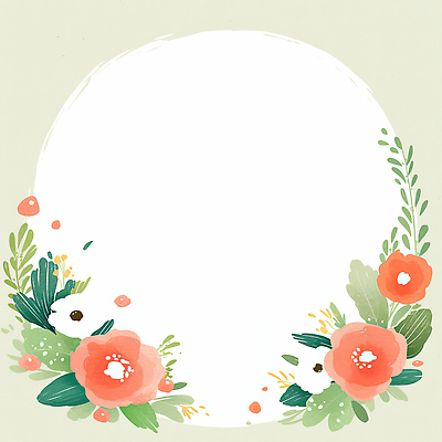 JPG 식물 디자인 꽃 예술 일러스트 자연 생명 수채화 장식 초록색 정원 동백 뷰티풀 생동감 초봄 국내일러스트 AI일러스트 AI콘텐츠 컬러 봄 생태계 파일형식