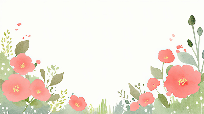 JPG 식물 꽃 컬러 꽃밭 일러스트 자연 생명 풍경 잔디 초록색 정원 봄 활발 화사함 동백 조화 만개 뷰티풀 국내일러스트 AI일러스트 AI콘텐츠 계절 컨셉 생태계 파일형식