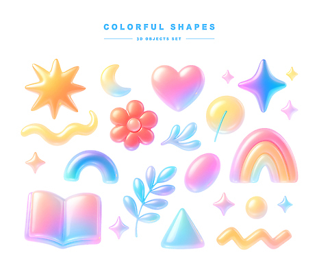 PSD 편집이미지 디자인 꽃 별 예술 컬러 무지개 그래픽 태양 하트 구슬 기하학 창의성 홀로그램 편집3D 자연요소 모양 식물 무늬 3D 파일형식