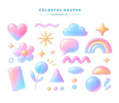 모양 PSD 편집이미지 디자인 꽃 별 예술 컬러 무지개 말풍선 추상 그래픽 하트 색칠 오브젝트 홀로그램 편집3D 자연요소 식물 무늬 3D 파일형식
