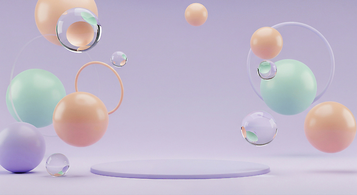 JPG 모양 편집이미지 디자인 예술 컬러 백그라운드 추상 공중 보라색 물방울 원형 모던 부드러움 조화 이미지편집 AI컴퓨터그래픽 AI콘텐츠 도형 무늬 감각 파일형식