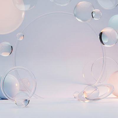 JPG 모양 편집이미지 디자인 컬러 백그라운드 조명 공간 원형 투명 구슬 그림 부드러움 감성 조화 이미지편집 AI컴퓨터그래픽 AI콘텐츠 도형 컨셉 감각 파일형식