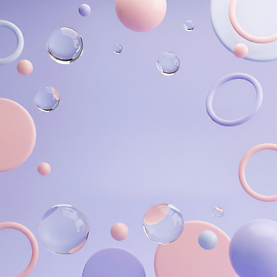 JPG 모양 편집이미지 디자인 컬러 백그라운드 추상 보라색 물방울 원형 감각 편안함 크기 파스텔 뷰티풀 이미지편집 AI컴퓨터그래픽 AI콘텐츠 도형 무늬 학용품 파일형식